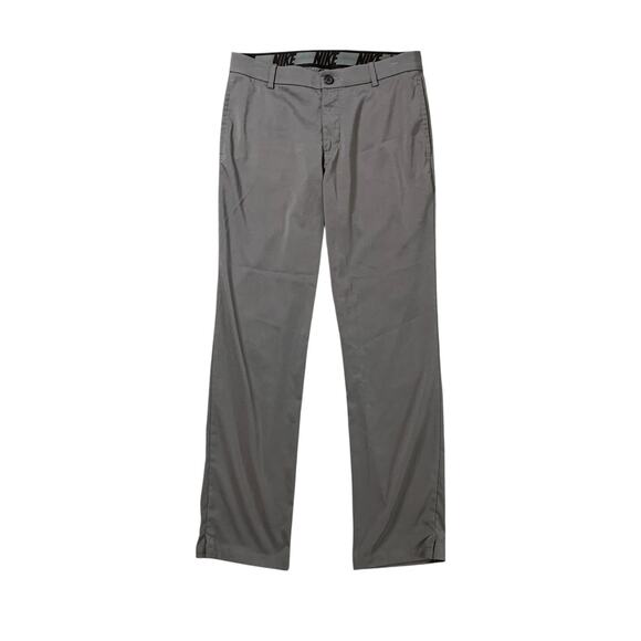 Nike Pants Mens 30 Grey Flex Waistband Golf Dri Fit Lightweight Active Chino - Picture 1 of 12